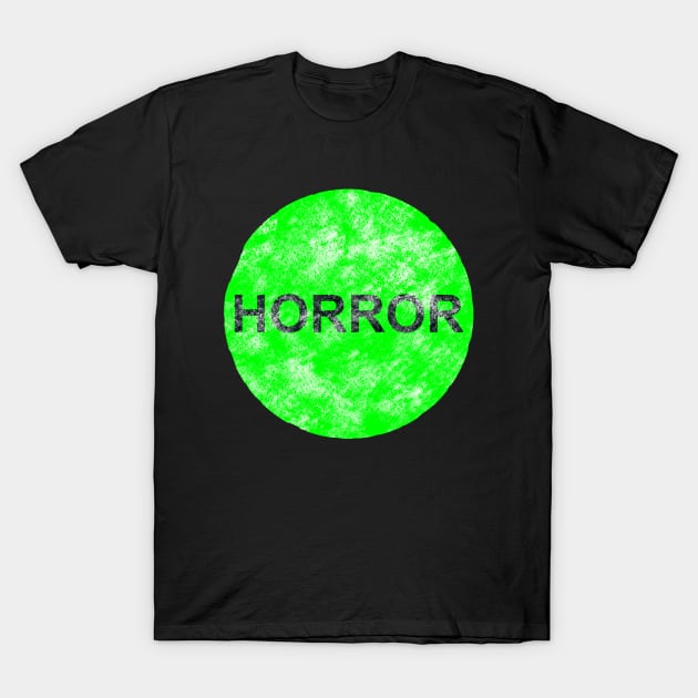 Horror rental sticker T-Shirt by please no